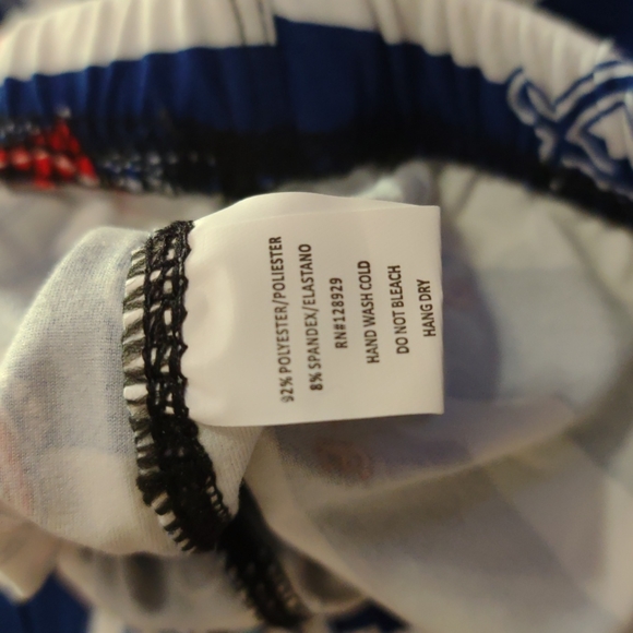 Nautical plus size leggings, NWOT - Picture 4 of 5